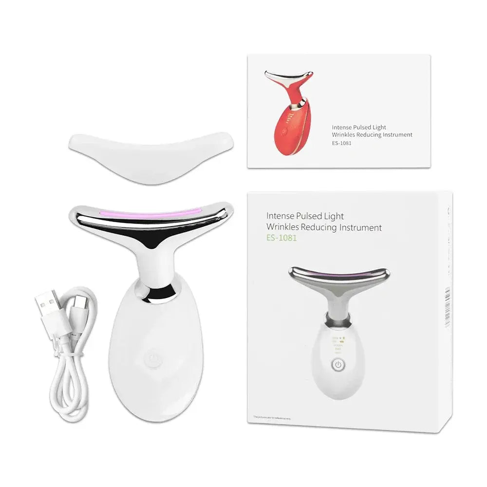 Face & Neck Lift EMS Device | LED Therapy Anti-Aging Massager Oma kauppa