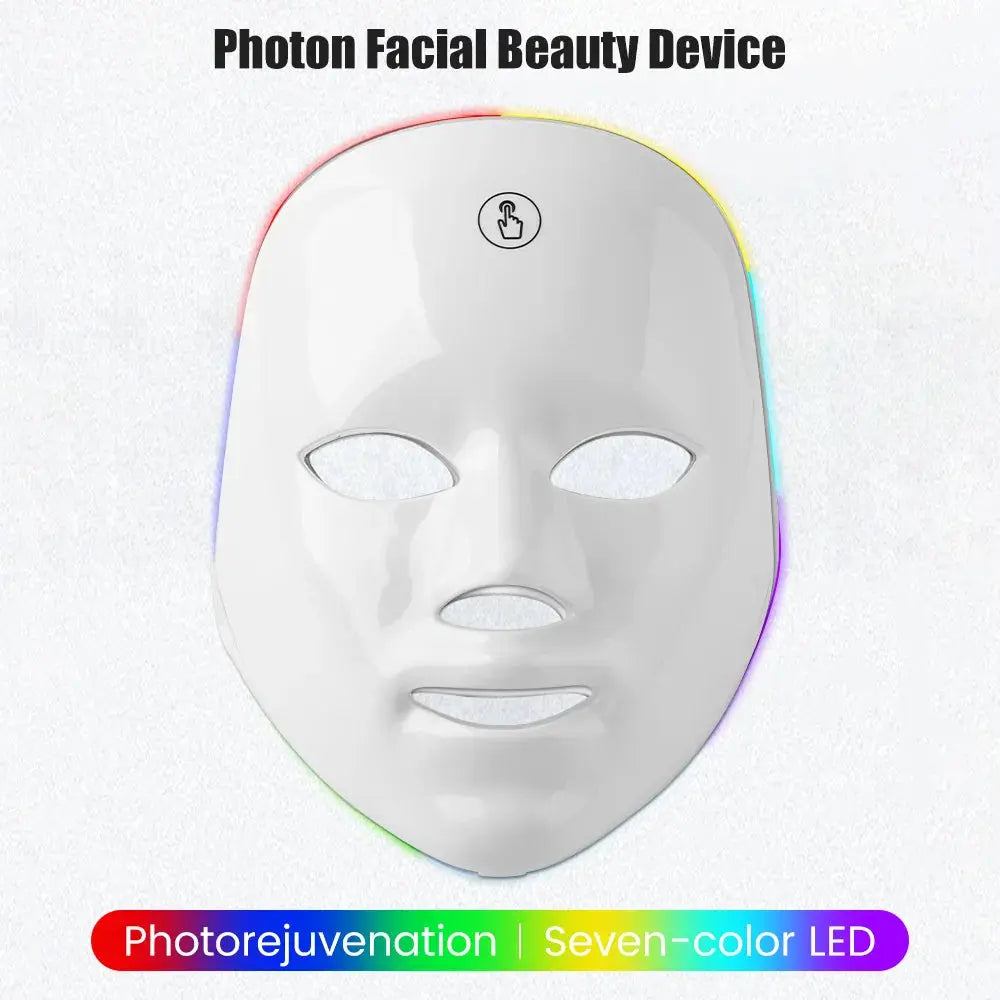 7-in-1 LED Face Mask | Red Light Therapy & Skin Rejuvenation Device Oma kauppa