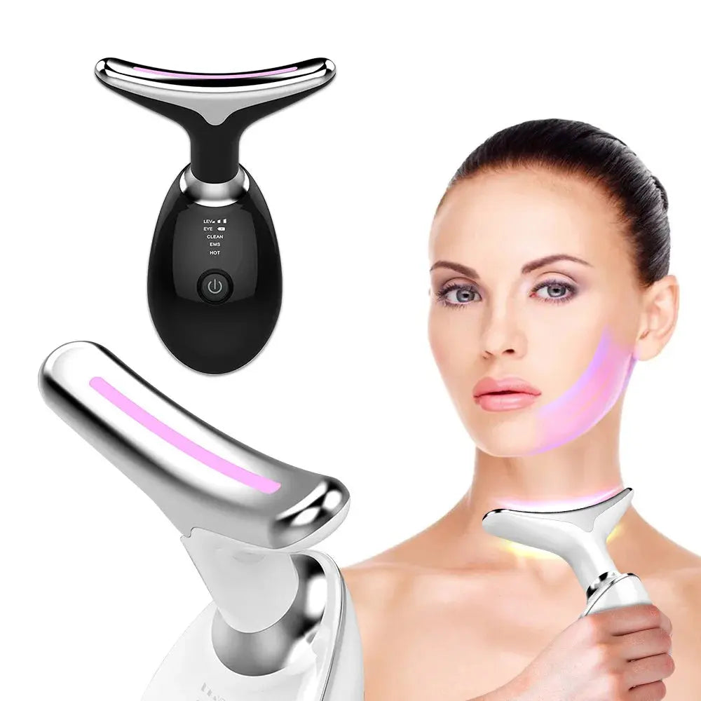 Face & Neck Lift EMS Device | LED Therapy Anti-Aging Massager Oma kauppa