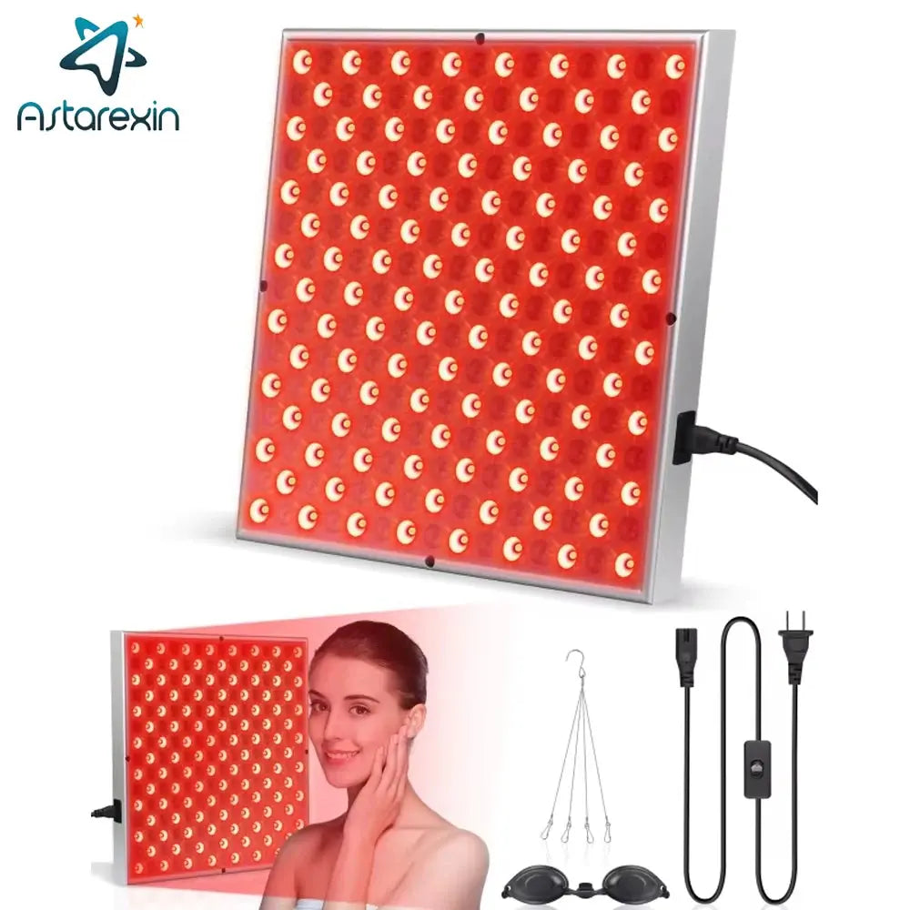 LED Red Light Therapy Panel (225 LEDs) – Anti-Aging Skin Care & Full Body Pain Relief Device Oma kauppa