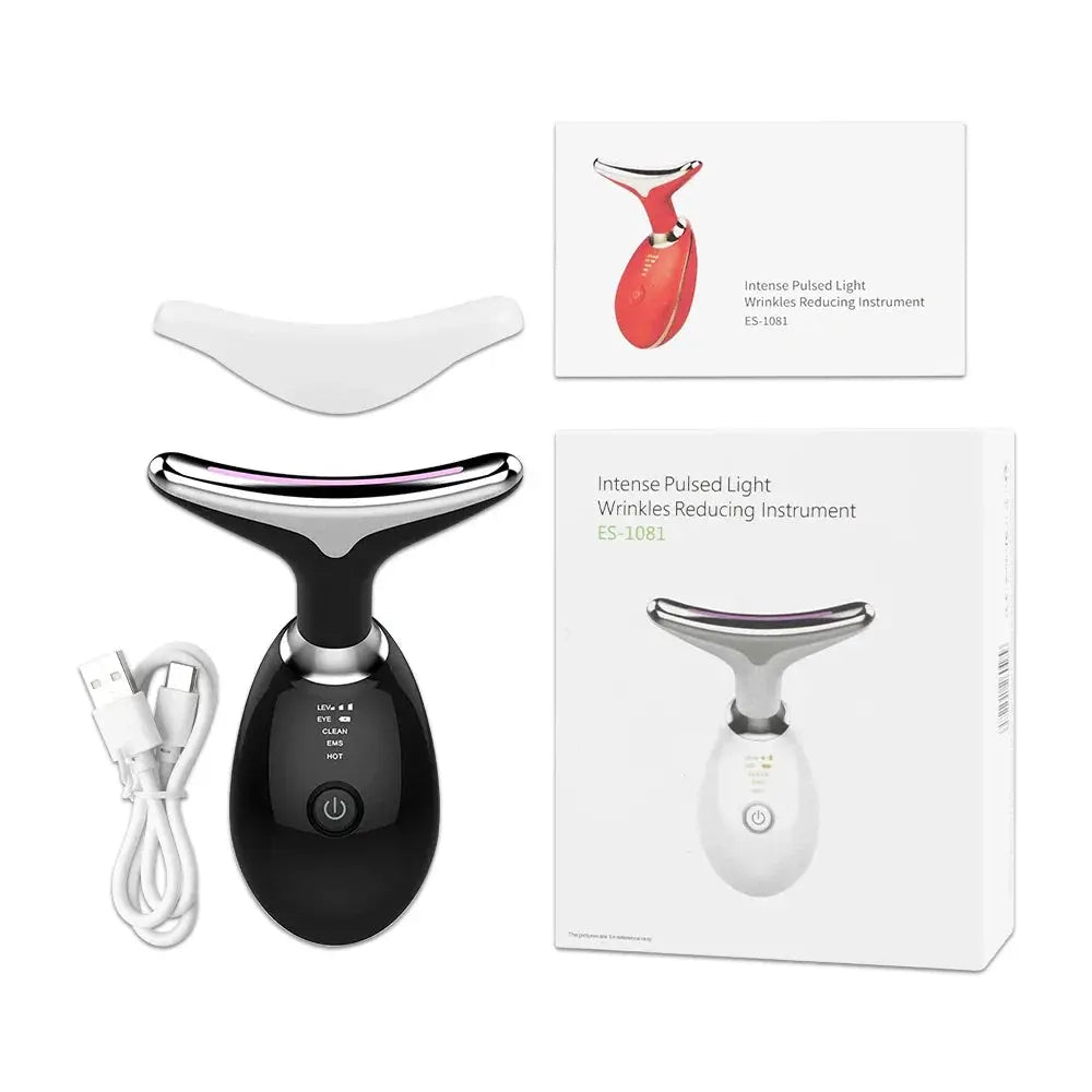 Face & Neck Lift EMS Device | LED Therapy Anti-Aging Massager Oma kauppa