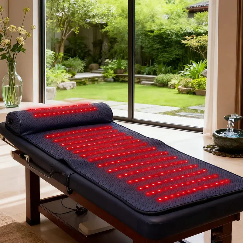 Red Light Therapy Mat with Neck Support | Infrared Pain Relief & Recovery Oma kauppa