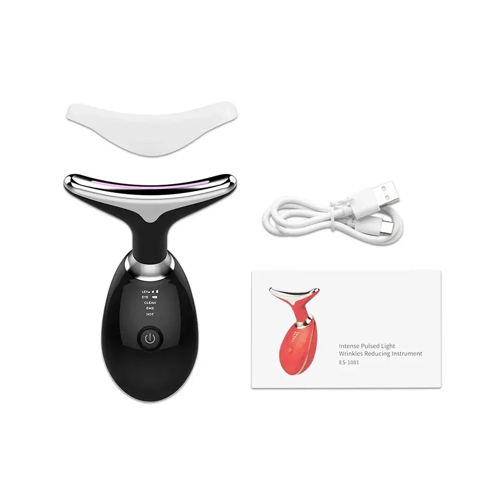 Face & Neck Lift EMS Device | LED Therapy Anti-Aging Massager Oma kauppa
