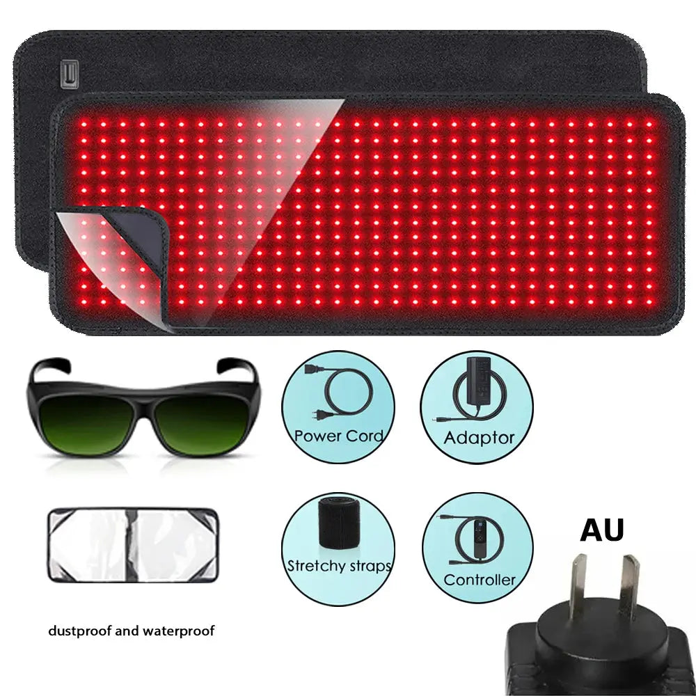 Infrared Red Light Therapy Heating Pad | Back, Waist & Shoulder Pain Relief Oma kauppa
