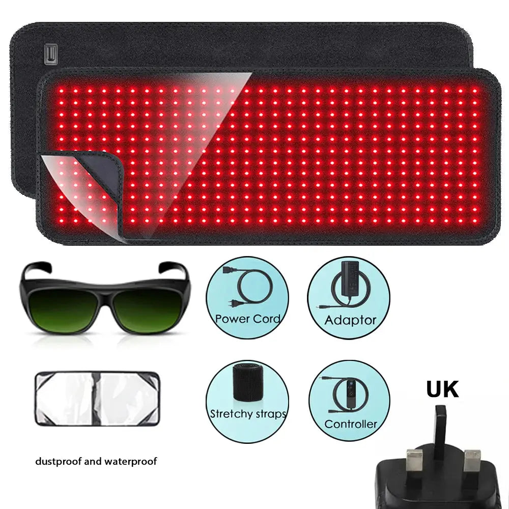 Infrared Red Light Therapy Heating Pad | Back, Waist & Shoulder Pain Relief Oma kauppa