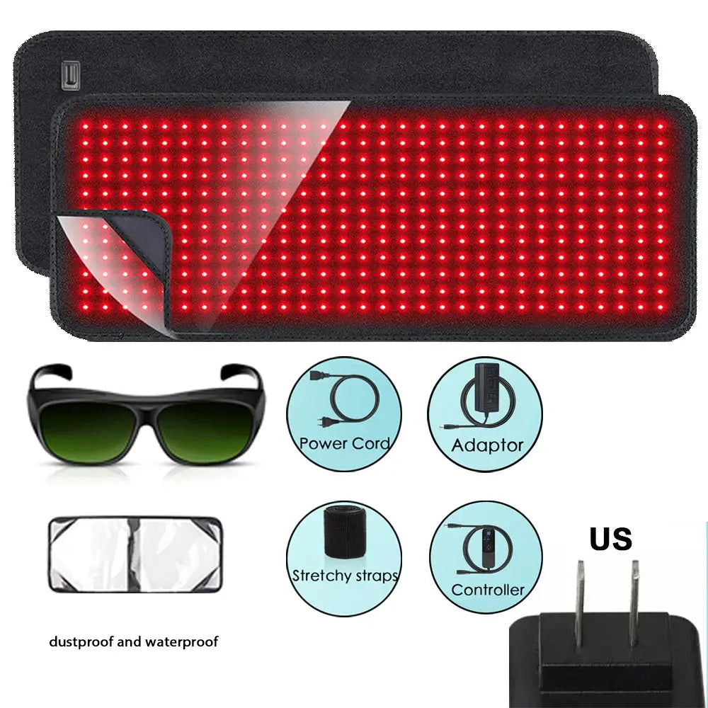 Infrared Red Light Therapy Heating Pad | Back, Waist & Shoulder Pain Relief Oma kauppa