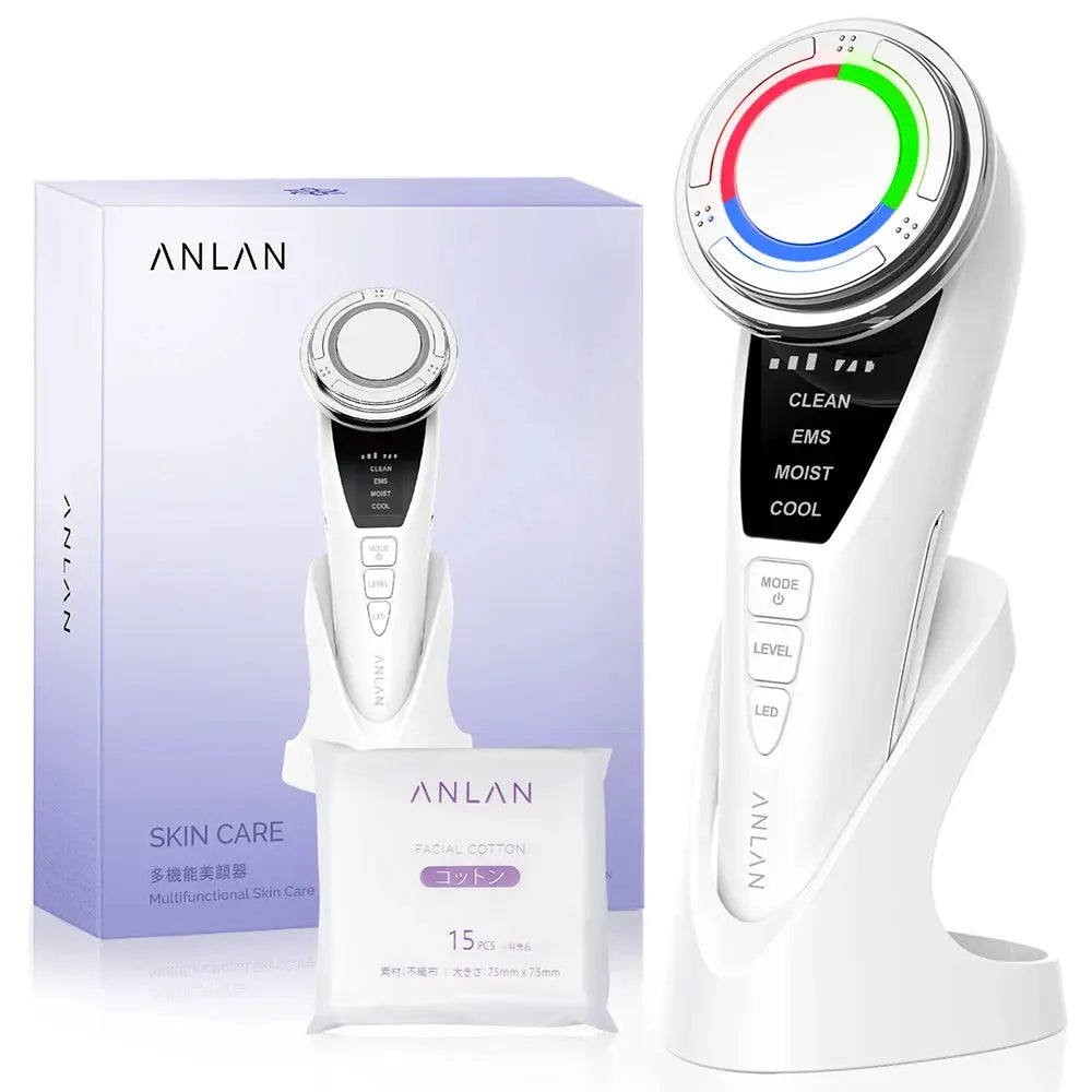 ANLAN EMS Facial Massager Pro | Face Lifting & Anti-Aging Skincare Device Oma kauppa